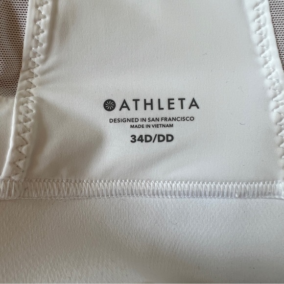 ❤️SOLD❤️ ATHLETA HUSTLE BRA SUPERSONIC ATHLETIC SPORTS YOGA COMPRESSION FITTED - Picture 8 of 11